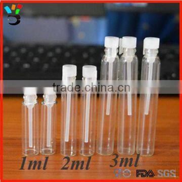 1ml 2ml 3ml mini glass vial for perfume
