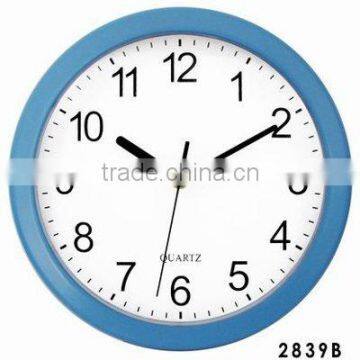 Plastic Wall Clock, with Cuatom Made Clock Dial