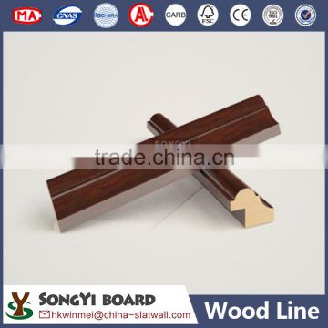 wood line wood painting line home decoration wood line