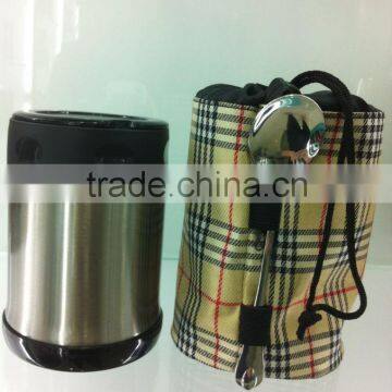 Stainless Steel Vacuum Food Jar 350ml 0.35L QE-5021 photo-5