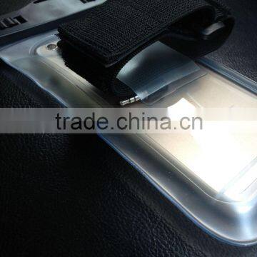 Eco-friendly 0.30mm PVC Waterproof Case With Matching ABS Clip and Lanyard for IPhone 6, Compatible Note 4/N3/N2/i6/I5/5S/5C/I4