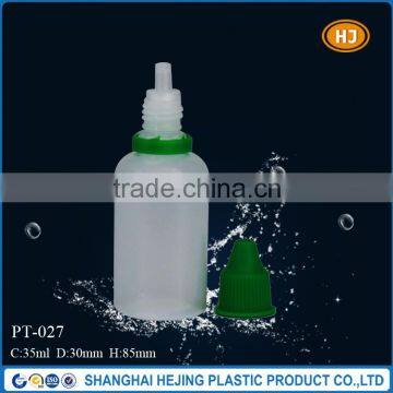 35ml child proof pe dropper bottle