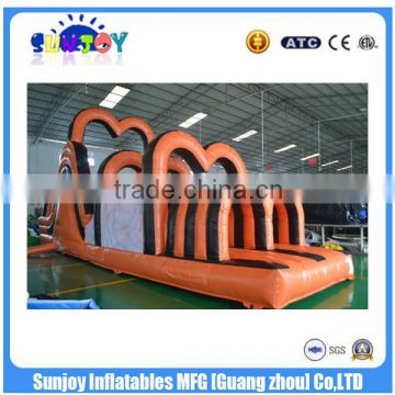 SUNJOY 2016 new designed cheap inflatable obstacle course, giant inflatable obstacle course, obstacle course for sale