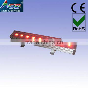 led waterproof stage washer, 9*3in1 led outdoor wall washer light, led bar light