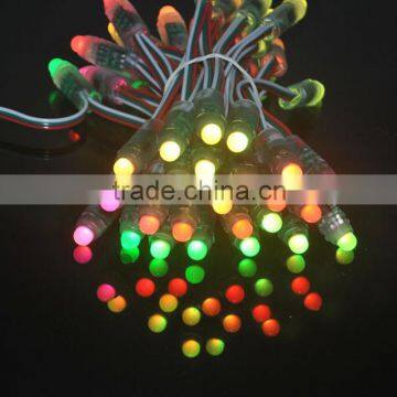 waterproof IP68 led string light WS2811/WS2801/UCS1903 12mm RGB led pixel