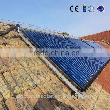 Solar Keymark Approved Heat Pipe Evacuated Tube Solar Collector for Solar Heating System photo-4