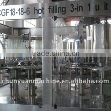 Plastic bottle juice filling machine