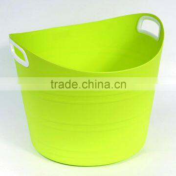 High Quality Plastic Storage Basket With Handle photo-2