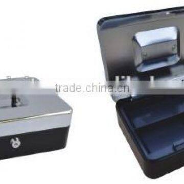 metal bank cash box
