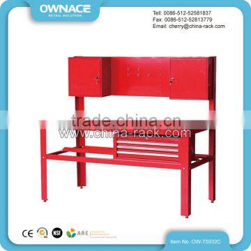 Multifunctional Folding Locker Workbench With Cabinet