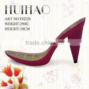 Manufacture ABS High Heel Shoe Sole for Lady Shoe Making photo-2