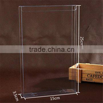 Promotional cheap customized customized empty pvc shirt packing box