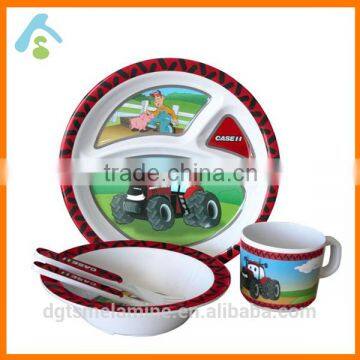 High quality baby dinnerware set 5 pieces