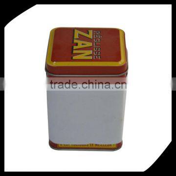 Delicate new cheapest metal tin box Custom metal small square tin box for promotion