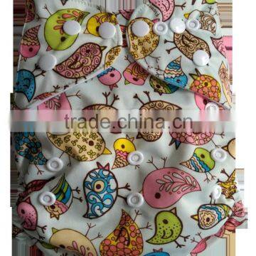 Naughty Baby Brand Wholesale Eco Friendly TPU Printed Pocket Baby Cloth Diaper Cartoon Printed Baby Cloth Nappy Cover photo-3