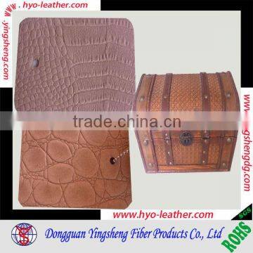 printed synthetic leather for furniture