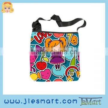 messenger bag student digital printing sublimation shoulder bag