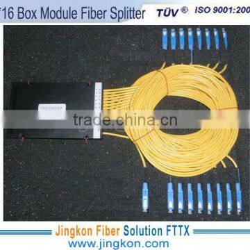1X16 PLC Fiber Optic Splitter