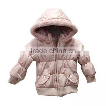 Girls Fashion New Style OEM Service Pattern Baby Coat