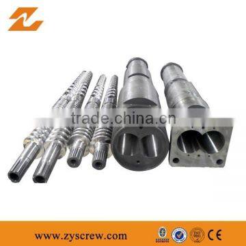 Wholesale Low Price Bimetallic Conical Twin Screw Barrel For Pe Recycling Machine