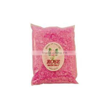 Bath Salts "Rose" bag, 100gr. Made in EU. Private Label Available.