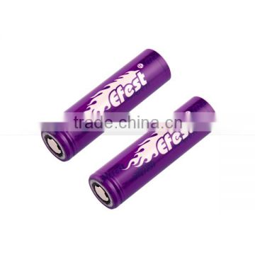 Update Newest! Efest IMR 18650 2100mAh Efest 30A Purple series E-Cigarettes Vaporizers battery