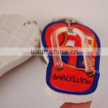 Flip-flop Soft Pvc Keychain Pvc Rubber Key Chain photo-3