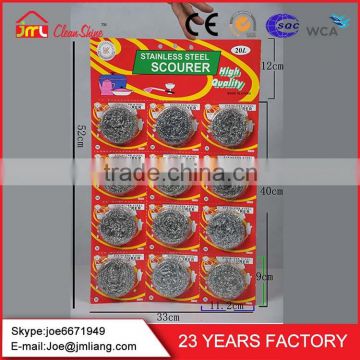 2016 Fashionable Cheap Custom No Minimum Wholesale Galvanized Scourer Ball Wire