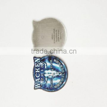 High quality metal crafts gifts of Fashion Decorative Factory Price Metal Fridge Magnet Printed