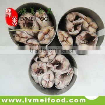 Chinese Canned Mackerel Fish in Brine