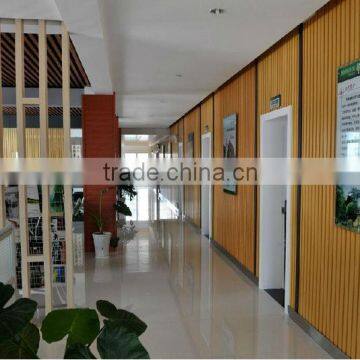 Environmental Friendly Wood Plastic Composite Fire Proof Textured WPC Wall Panels