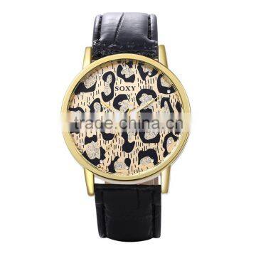 Wristwatches rose gold plated fashion watch