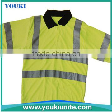 T shirt green color cycling vest reflective