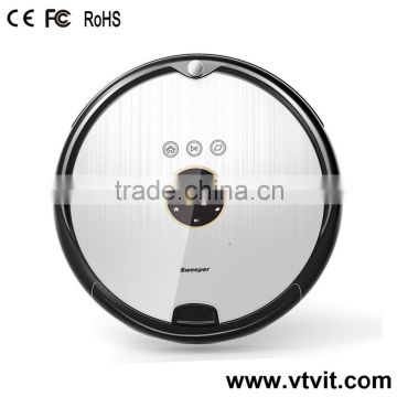 VTVRobot Vacuum Motor Cleaner Cheap Robotic Mop with Touch Screen