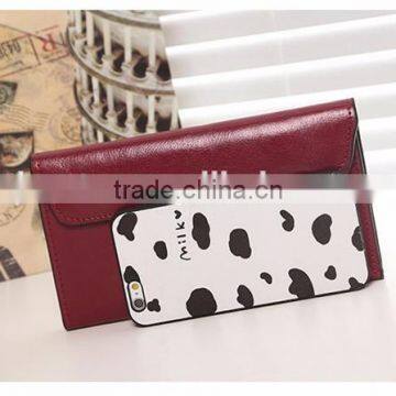 Custom Leather Currency Wallet Purses Jranter Brand Names Women Wallet photo-6