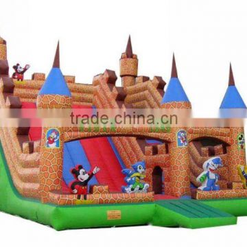 2013 Pop Inflatable jumping castle waterslide