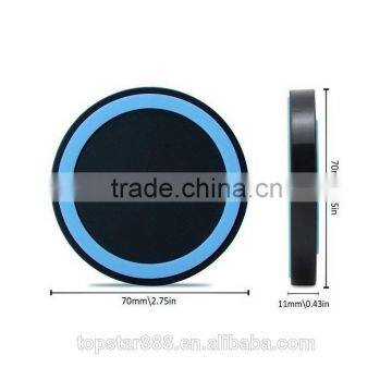 Qi Micro USB Port Wireless Charger Standard for IPhone 6, Wireless Charging Pad With Wireless Receiver for Apple IPhone photo-2