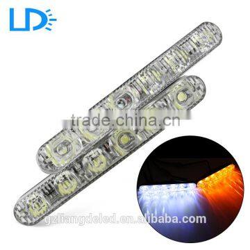 High power factory price 12v Waterproof 6leds car led drl turn signal drl light