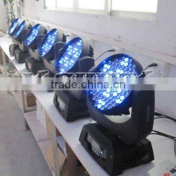 led moving head rgbw wash light