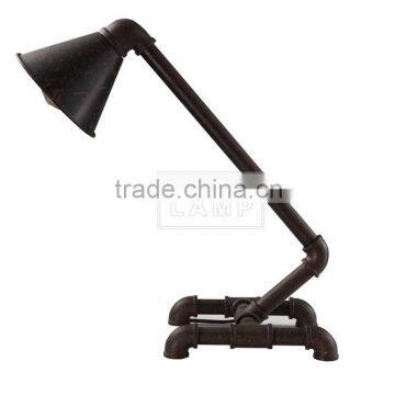 Factory Wrought Bedside Light Rusted Creative Desk Light Table Lamp