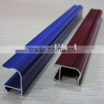 blue powder coating aluminum decorative profile