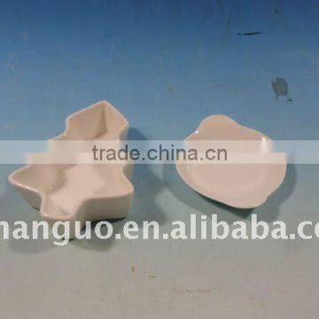 porcelain dish christmas tree shape baking dish