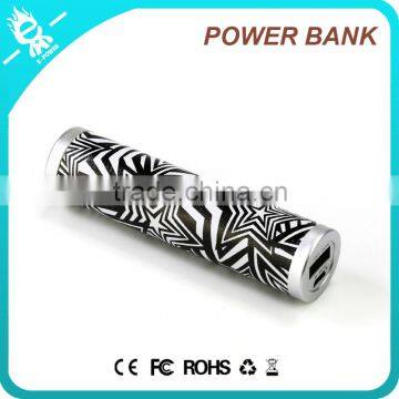 Full Capacity Blue Lipstick Christmas Gift Power Bank 2600mah photo-2