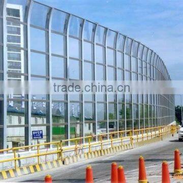 Pute polycarbonate plastic garden fence panels foshan polycarbonate sheet manufacturer clear polycarbonate fence panel China