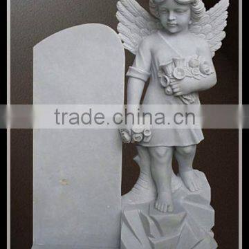 Cheap Chinese Baby Tombstone With Angel Statue