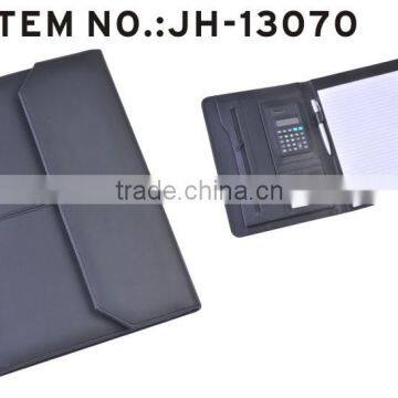 Newest A4 Size Leather Filefolder With Notepad photo-6