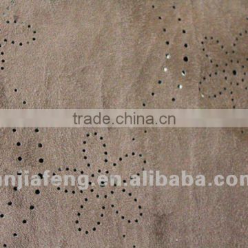 suede new design warp knitting fabric