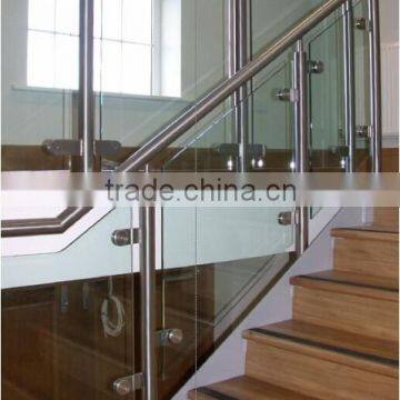 steel stair hand railing/stainless steel stair railing/steel stair rail