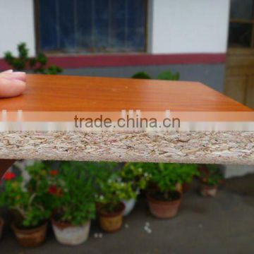 9~28mm E1 E2 plain or melamined particle board