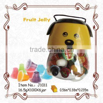 Saving Pot Jar Fruit Pudding Jelly & Pudding Type Assorted Flavours Mini Candied Fruit Jelly photo-3